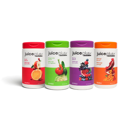 Gélules Sélection de Fruits, Légumes, Baies & Sélection d'Oméga+ - Juice Plus+