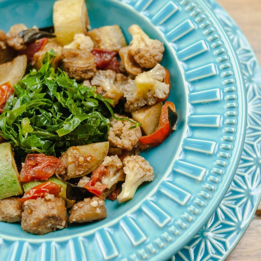 Recipe: Cauliflower with chicken