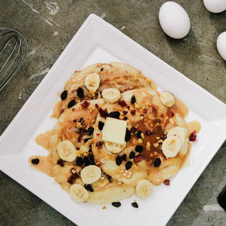 Recipe: Banana scrambled eggs with peanut butter