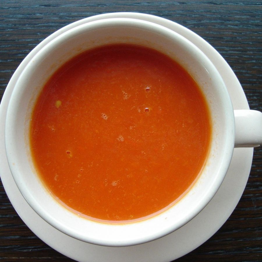 Recipe: Roasted bell pepper soup