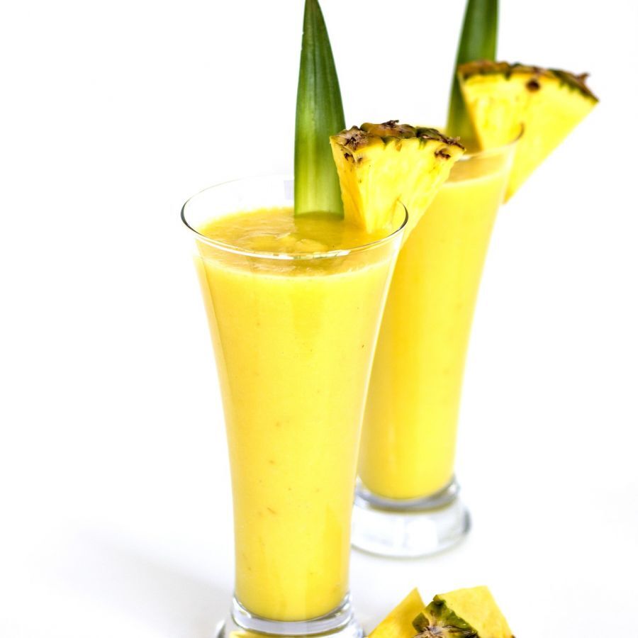 Jaglane smoothie z ananasem