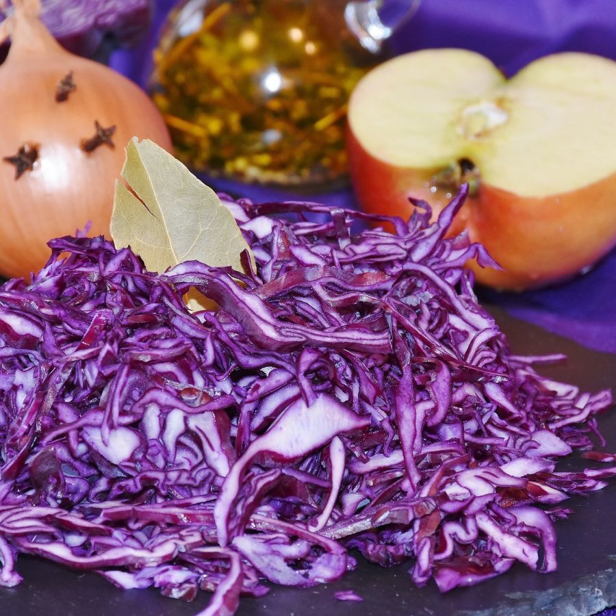 Recipe: Red cabbage stewed with apple