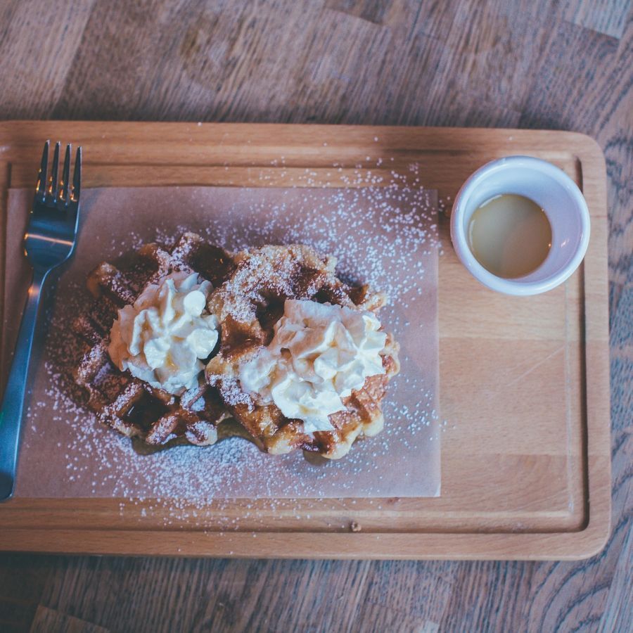 Recipe: Vegan banana waffles