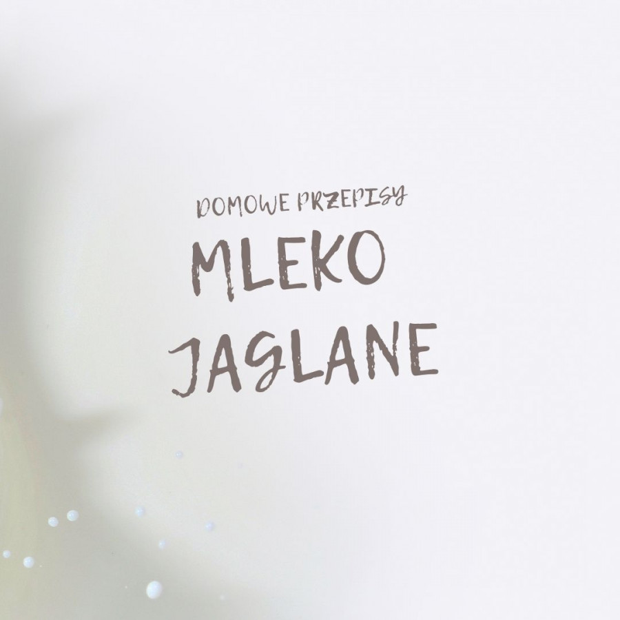 Przepis: Mleko jaglane