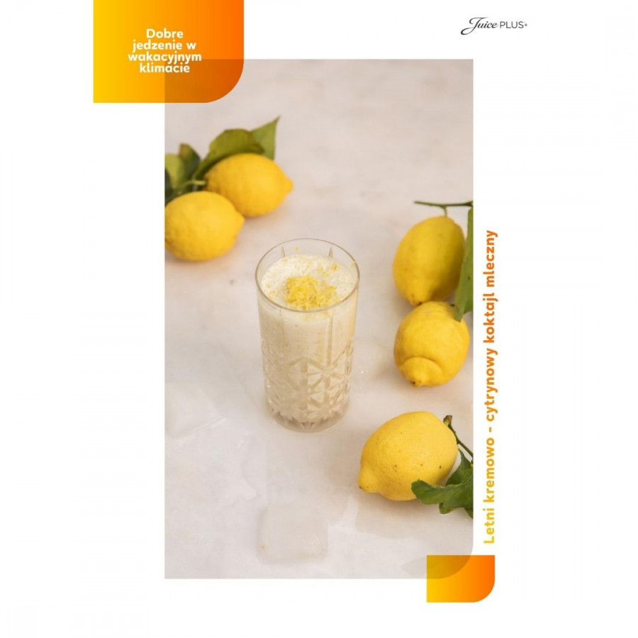 Recipe: Summer cream and lemon milkshake.