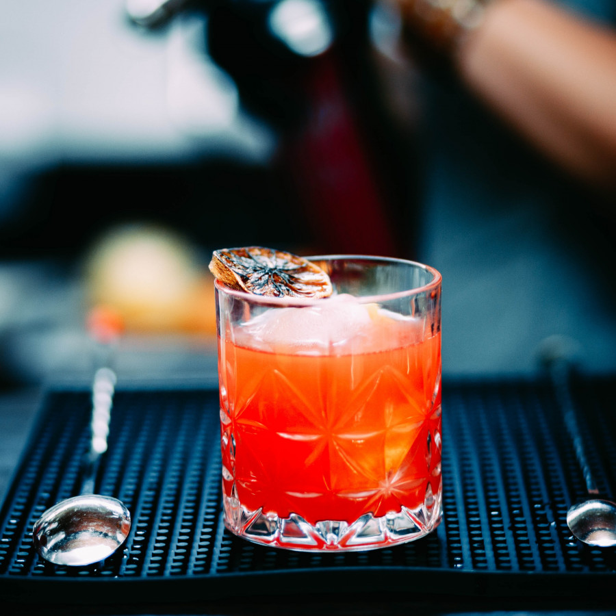 Przepis: Drink Śliwkowo Tymiankowy