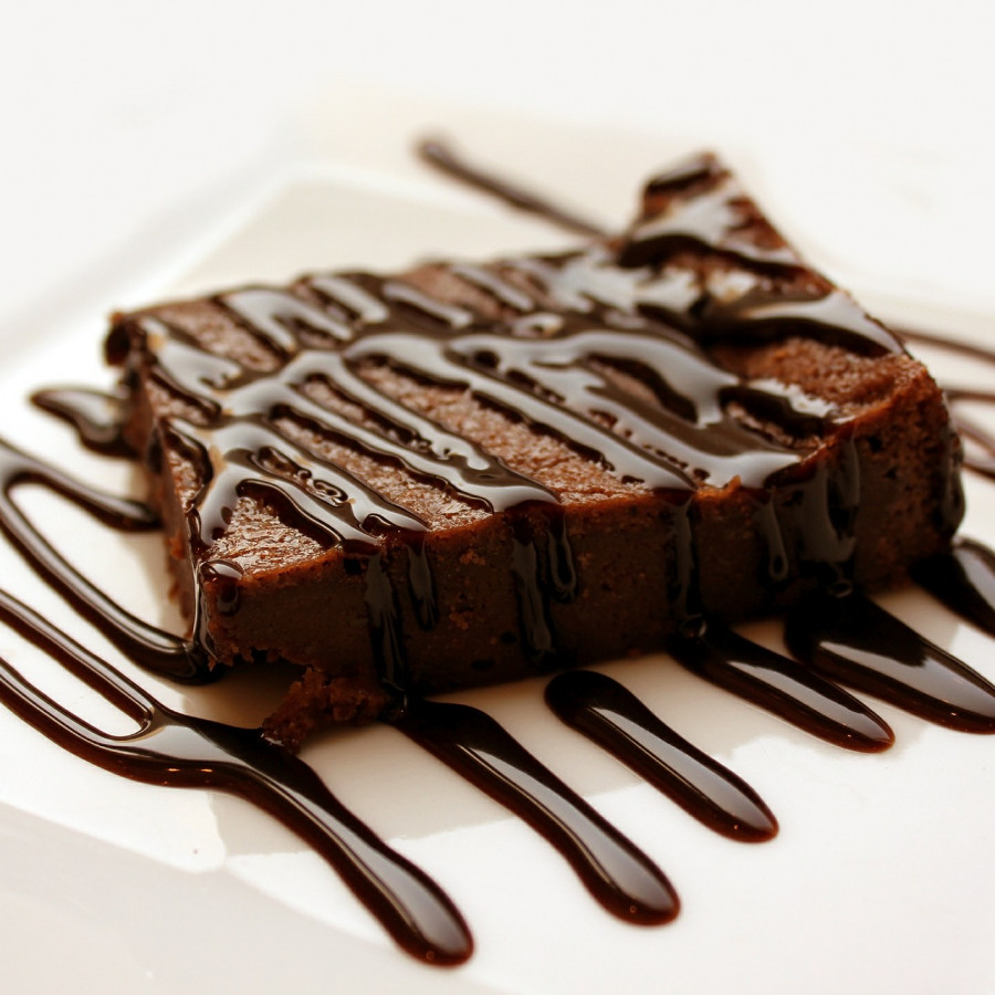 Przepis: Brownie fit ciasto z polewą czekoladową