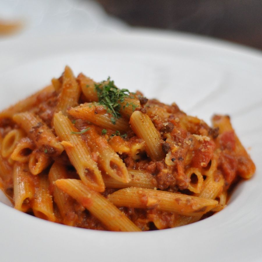 Rezept: Nudeln mit Tomatensauce