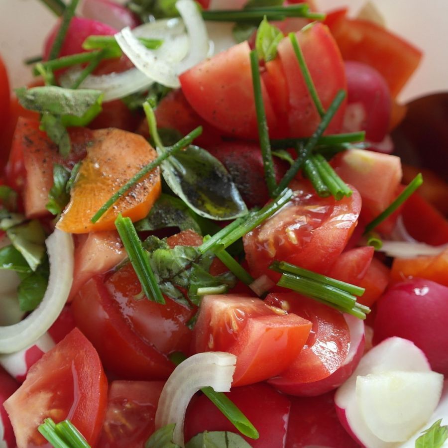 Recette: Tomates au persil