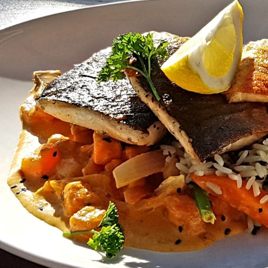 Receta: Pescado con puerros