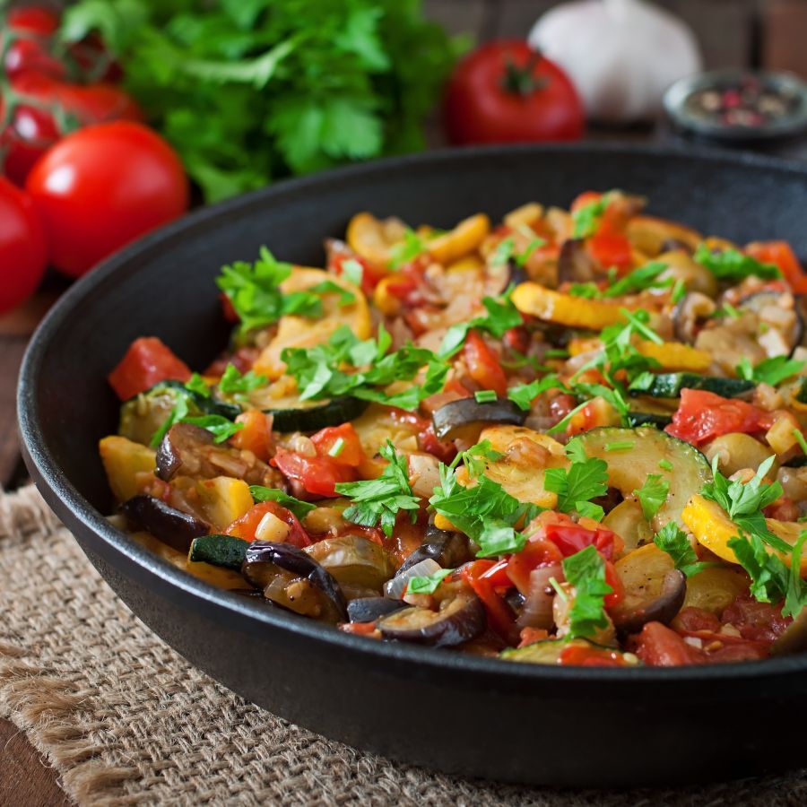 Recette: Ratatouille au vert
