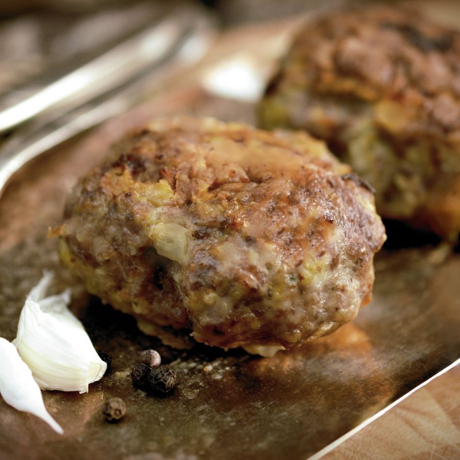 Receta: Chuletas de trigo sarraceno y champiñones