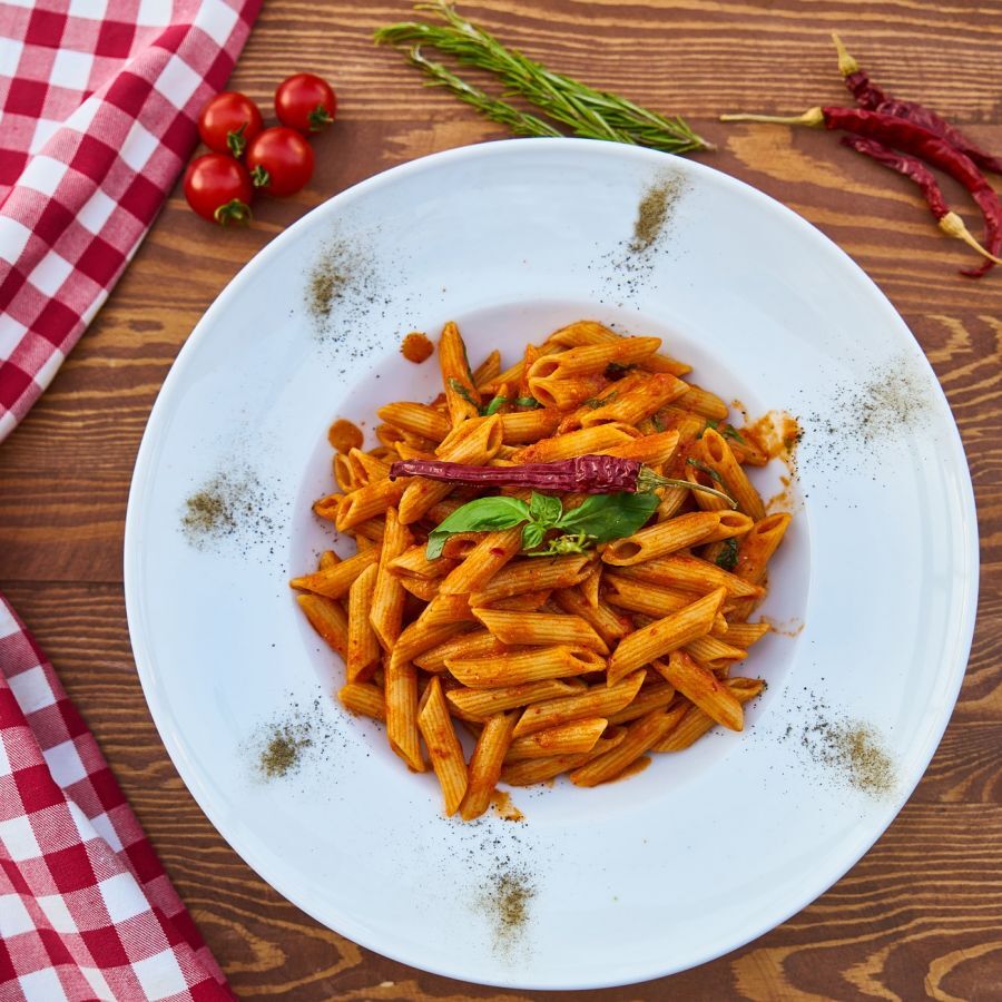 Recette: Pâtes à la sauce tomate et aux lentilles