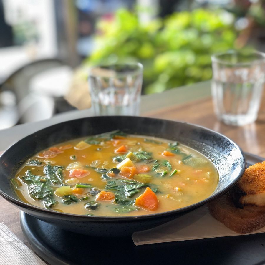 Recette: Soupe au chou frisé