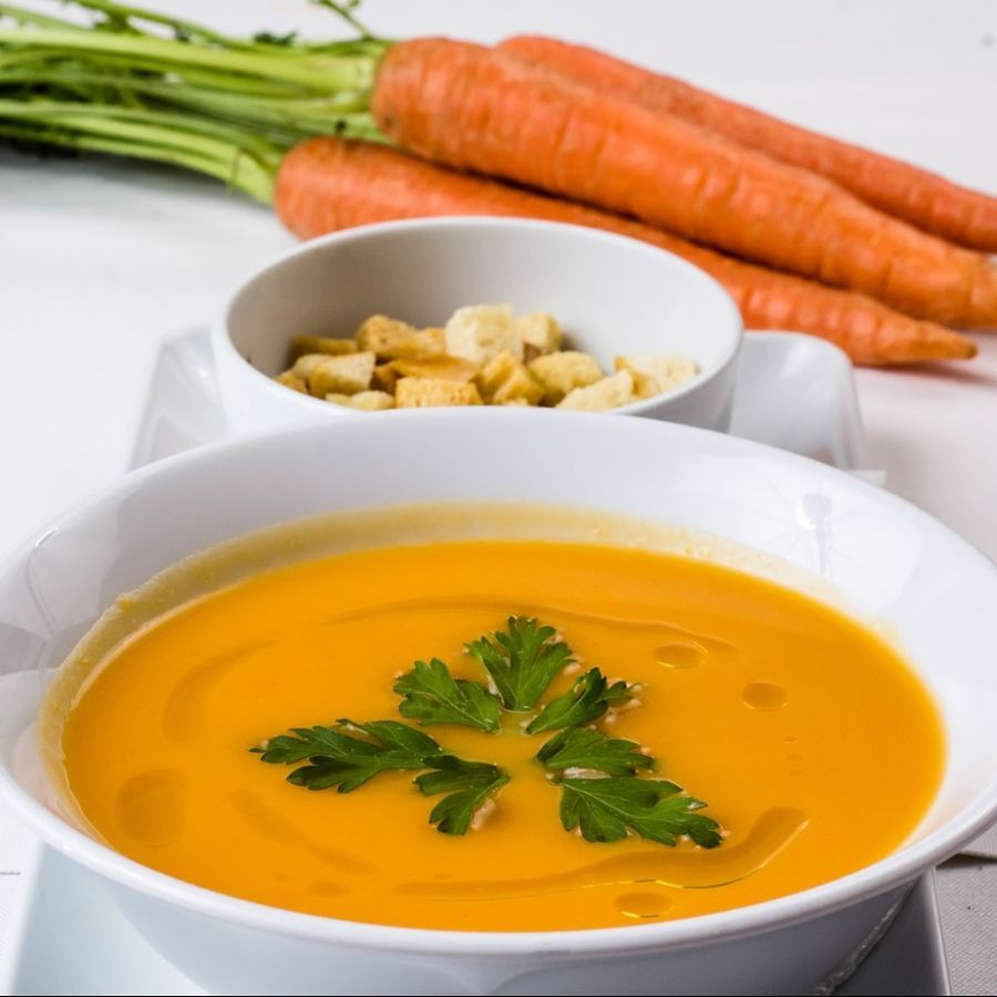 Recette: Soupe de carottes à l'orange
