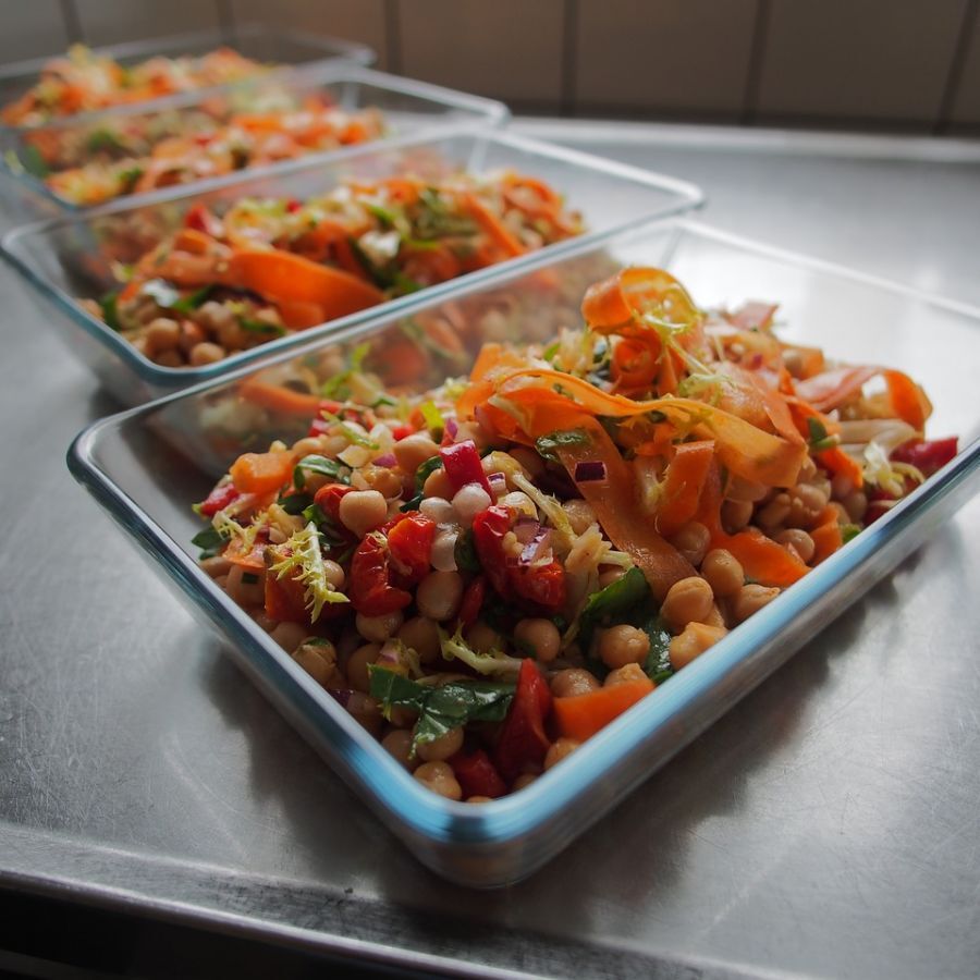 Receta: Garbanzos fritos con verduras