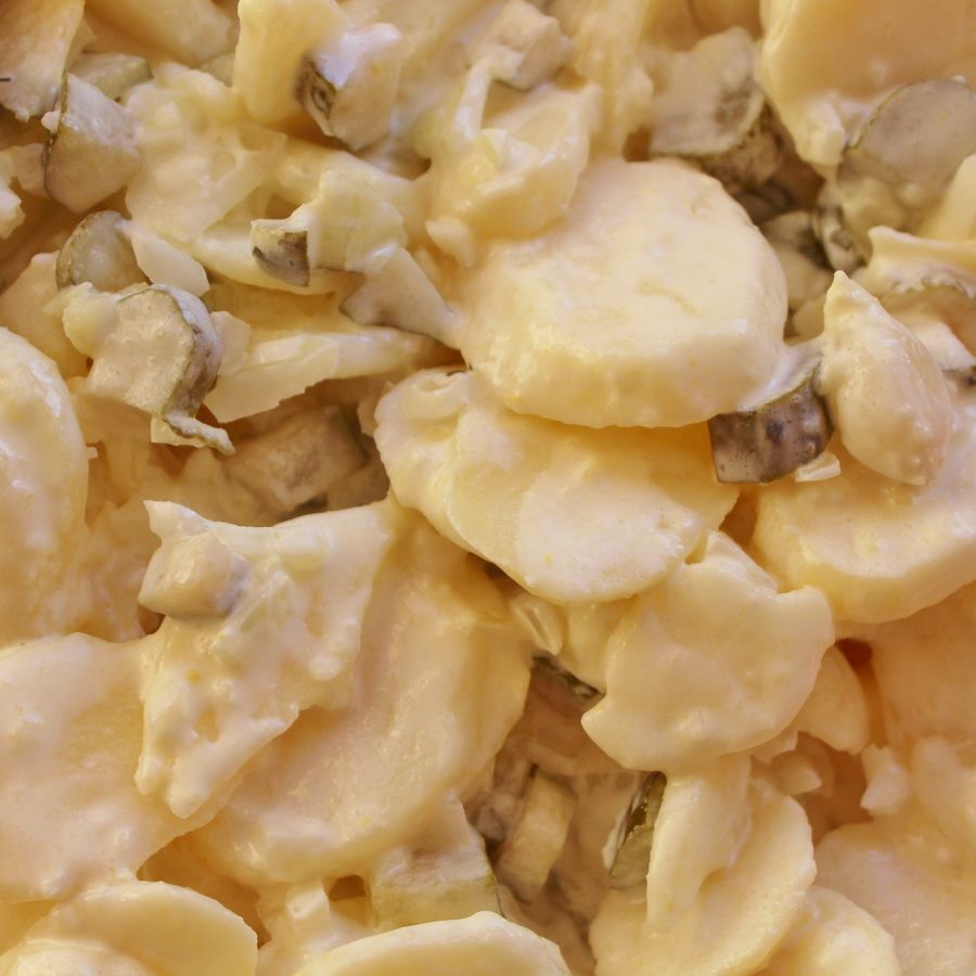 Receta: Ensalada de patatas con requesón