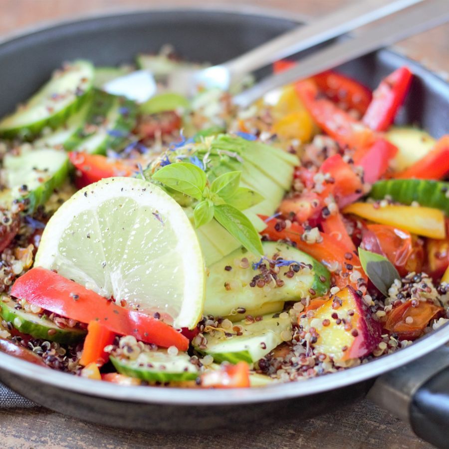 Recette: Quinoa mexicain
