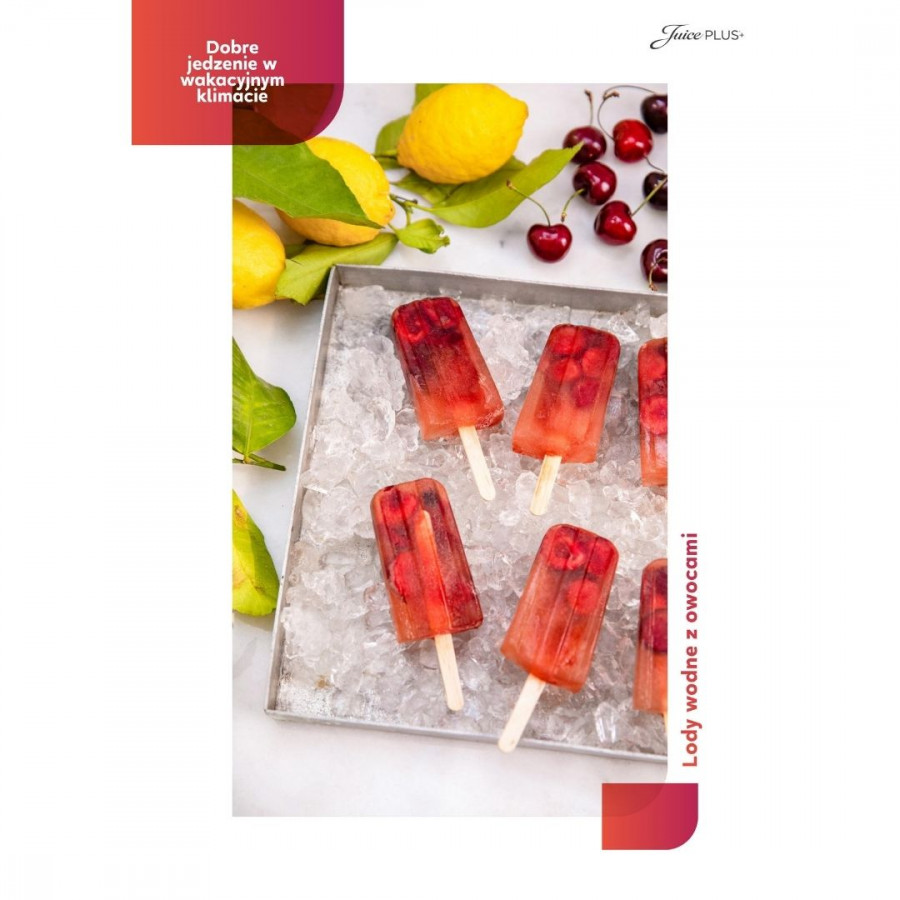 Receta: Helado de arándanos y yogur en palo