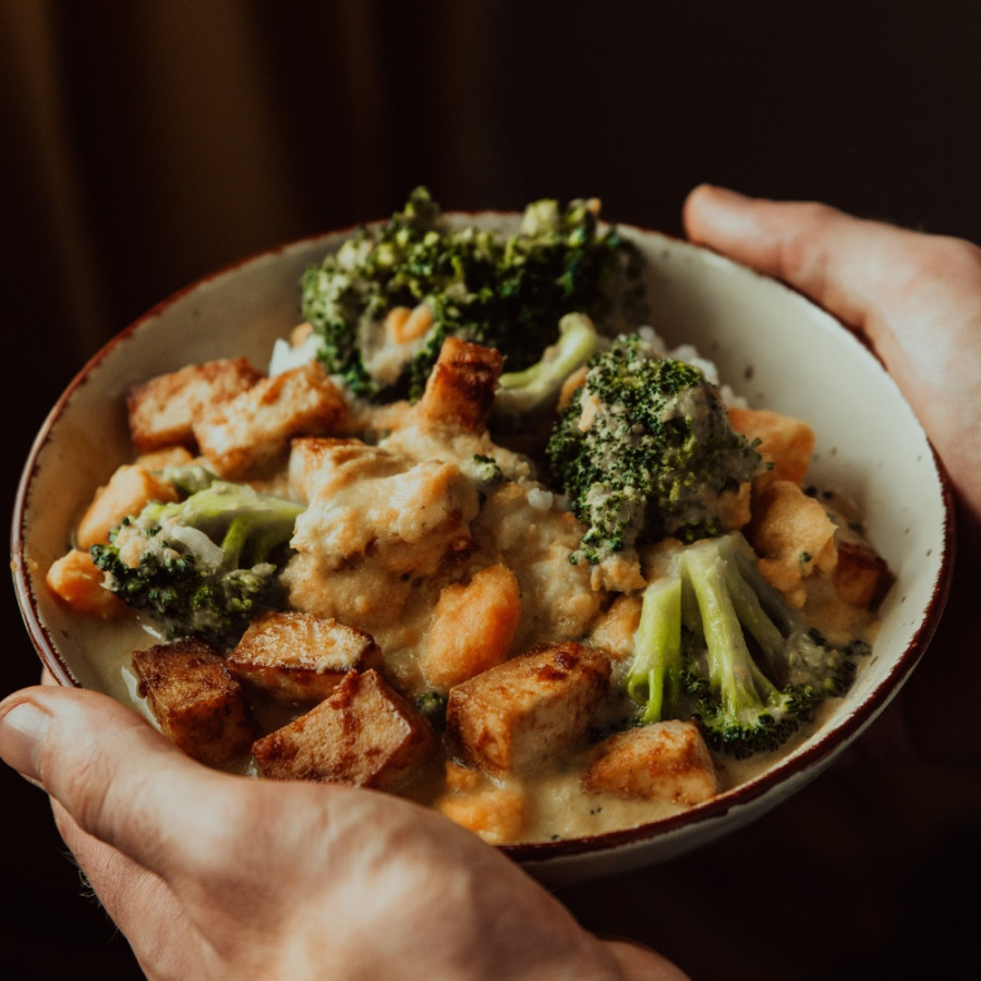 Rezept: Buchweizen mit gebratenem Kürbis und Brokkoli