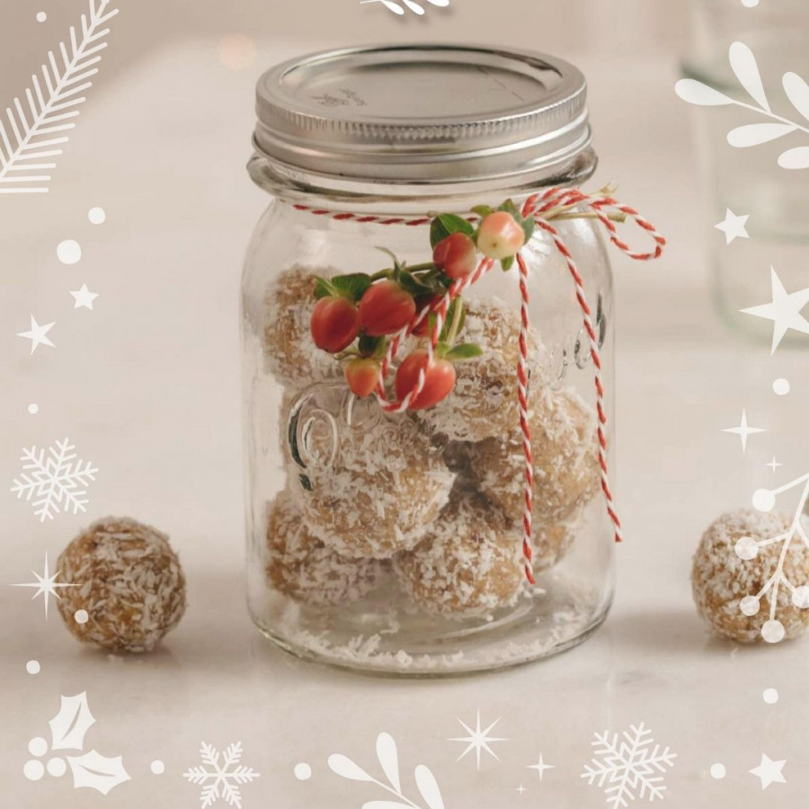 Galletas bola de nieve