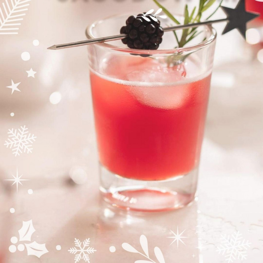 Rezept: Neujahrs-Mocktail mit Beeren