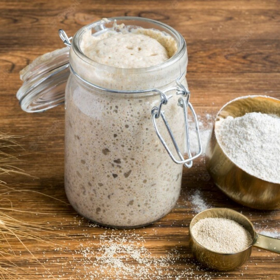 Rezept: Hausgemachter Sauerteigstarter für saure Suppe