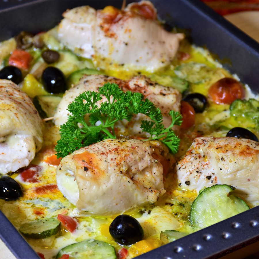 Rezept: Geflügelroulade mit Meerrettich