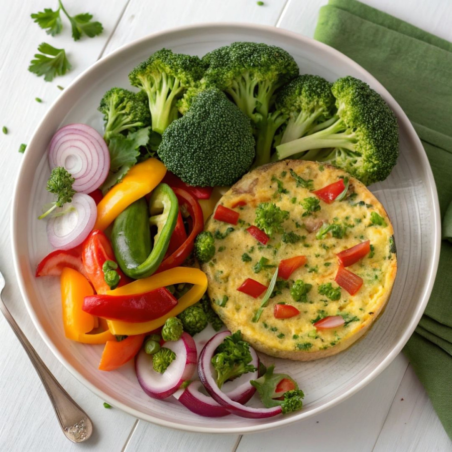 Frittata z warzywami