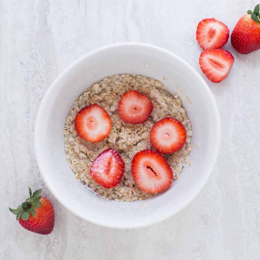 Strawberry oatmeal