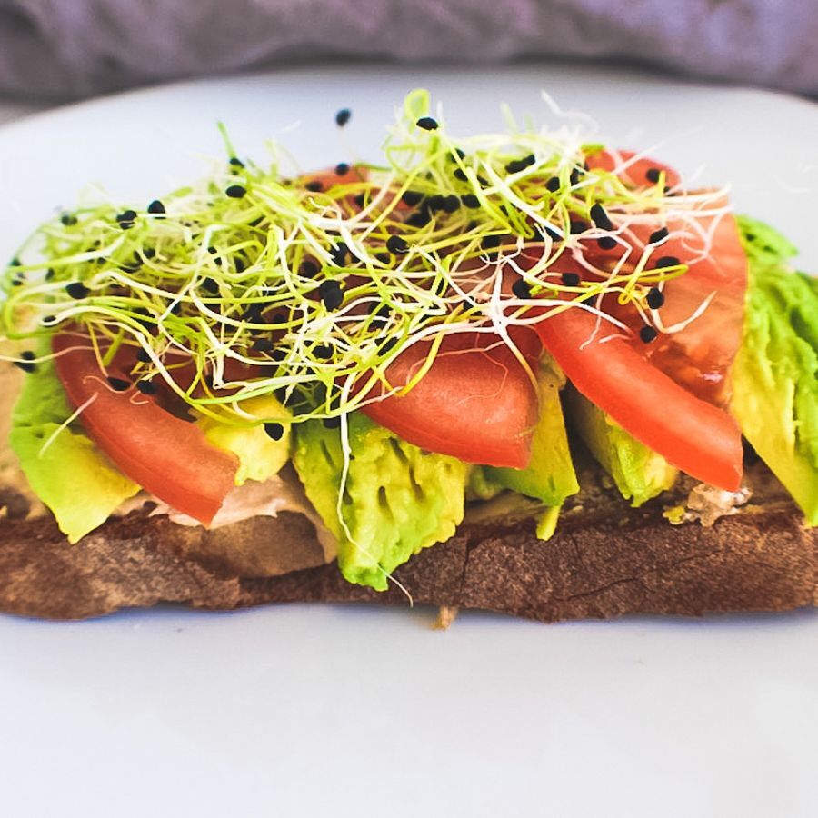 Recipe: Sprout and avocado sandwich